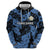 Custom Yorkshire Vikings Heritage Pride Zip Hoodie White Rose of Yorkshire - Wonder Print Shop