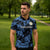 Custom Yorkshire Vikings Heritage Pride Zipper Polo Shirt White Rose of Yorkshire - Wonder Print Shop
