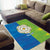 Yorkshire Heritage Personalized Area Rug East Yorkshire White Rose - Wonder Print Shop