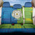 Yorkshire Heritage Personalized Back Car Seat Cover East Yorkshire White Rose - Wonder Print Shop