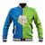 Yorkshire Heritage Personalized Baseball Jacket East Yorkshire White Rose - Wonder Print Shop
