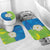 Yorkshire Heritage Personalized Bathroom Set East Yorkshire White Rose - Wonder Print Shop