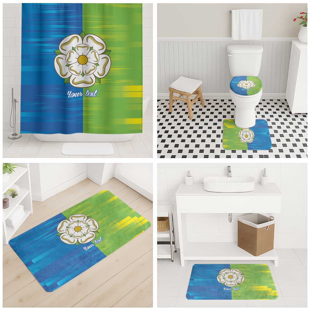 Yorkshire Heritage Personalized Bathroom Set East Yorkshire White Rose - Wonder Print Shop
