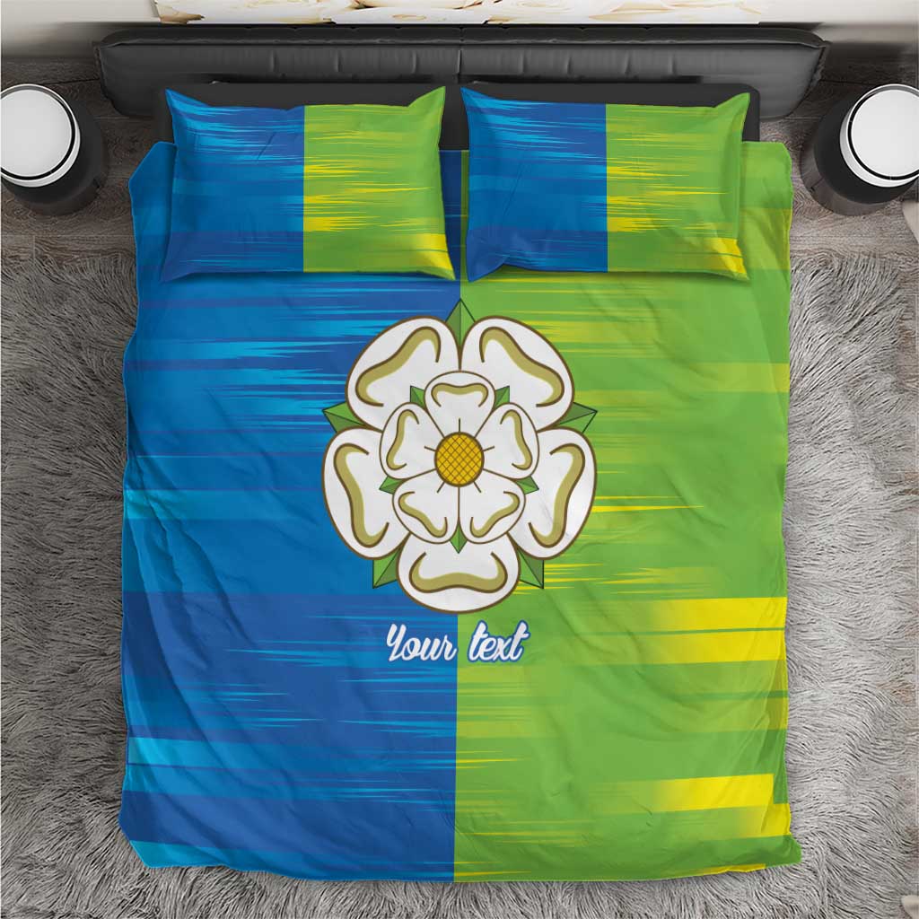 Yorkshire Heritage Personalized Bedding Set East Yorkshire White Rose - Wonder Print Shop