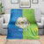 Yorkshire Heritage Personalized Blanket East Yorkshire White Rose - Wonder Print Shop