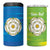 Yorkshire Heritage Personalized 4 in 1 Can Cooler Tumbler East Yorkshire White Rose - Wonder Print Shop