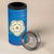 Yorkshire Heritage Personalized 4 in 1 Can Cooler Tumbler East Yorkshire White Rose - Wonder Print Shop