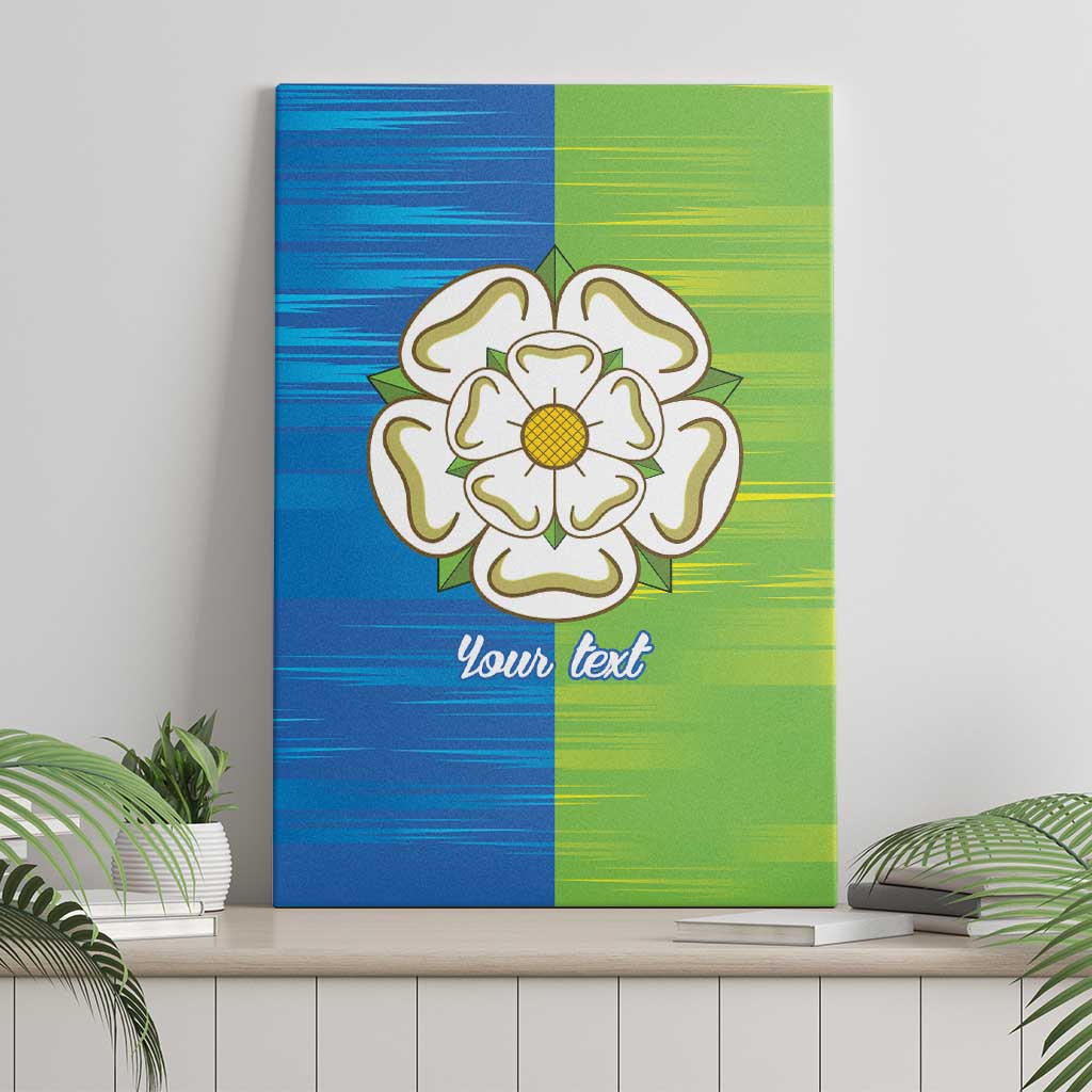 Yorkshire Heritage Personalized Canvas Wall Art East Yorkshire White Rose - Wonder Print Shop