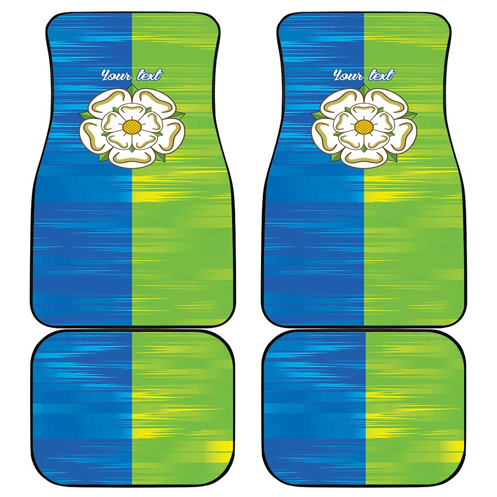 Yorkshire Heritage Personalized Car Mats East Yorkshire White Rose - Wonder Print Shop