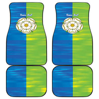 Yorkshire Heritage Personalized Car Mats East Yorkshire White Rose - Wonder Print Shop