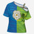 Yorkshire Heritage Personalized Cross Shoulder Shirt East Yorkshire White Rose - Wonder Print Shop