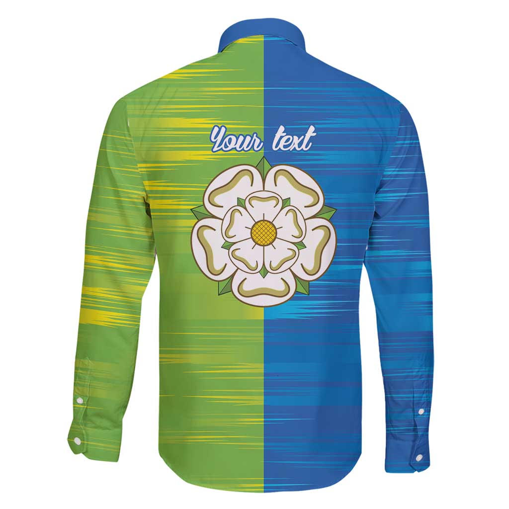Yorkshire Heritage Personalized Family Matching Long Sleeve Bodycon Dress and Hawaiian Shirt East Yorkshire White Rose - Wonder Print Shop