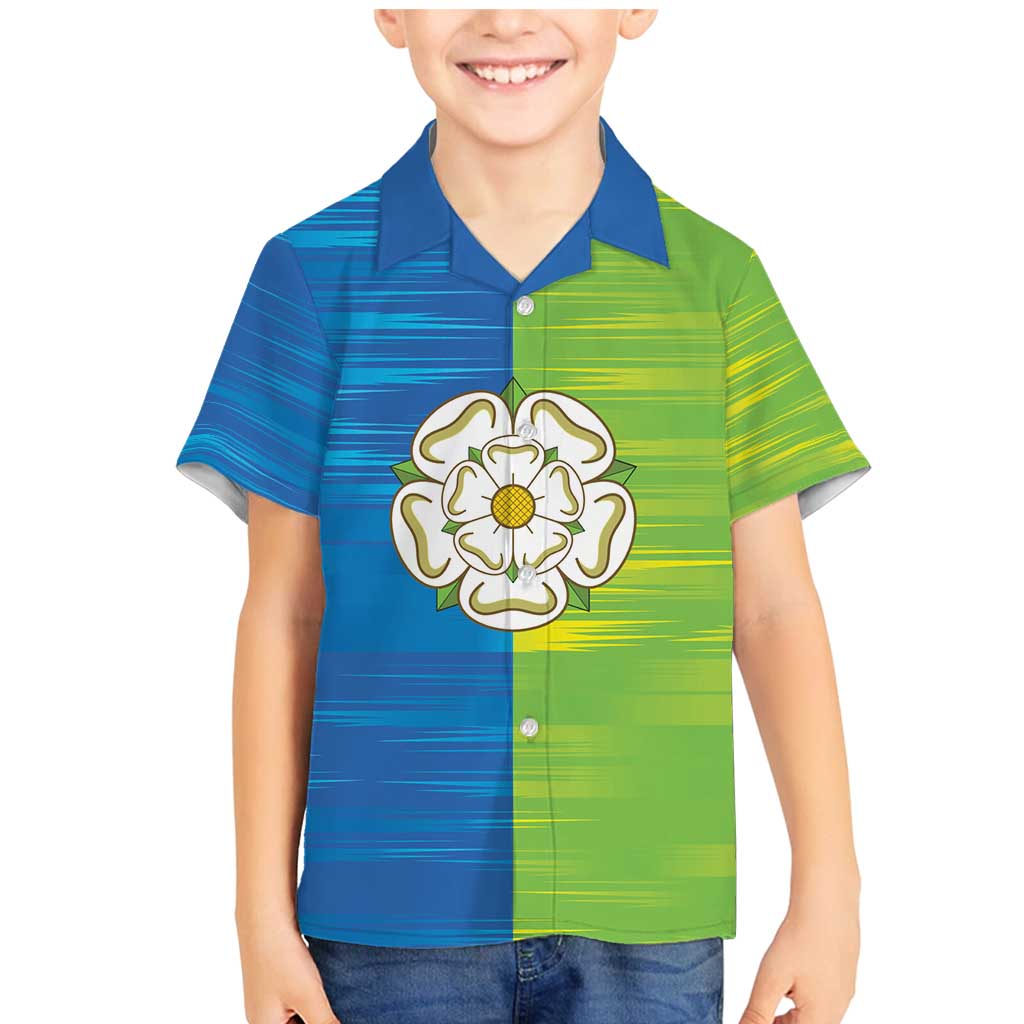 Yorkshire Heritage Personalized Family Matching Mermaid Dress and Hawaiian Shirt East Yorkshire White Rose - Wonder Print Shop