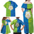 Yorkshire Heritage Personalized Family Matching Off Shoulder Maxi Dress and Hawaiian Shirt East Yorkshire White Rose - Wonder Print Shop