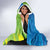 Yorkshire Heritage Personalized Hooded Blanket East Yorkshire White Rose - Wonder Print Shop