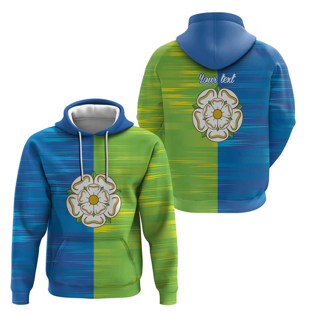 Yorkshire Heritage Personalized Hoodie East Yorkshire White Rose - Wonder Print Shop