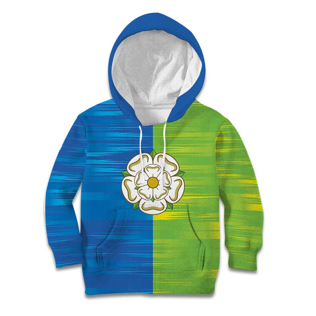 Yorkshire Heritage Personalized Kid Hoodie East Yorkshire White Rose - Wonder Print Shop