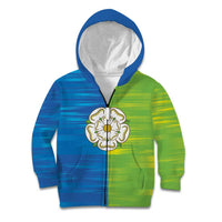 Yorkshire Heritage Personalized Kid Hoodie East Yorkshire White Rose - Wonder Print Shop