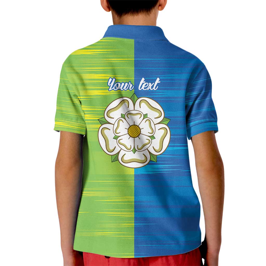 Yorkshire Heritage Personalized Kid Polo Shirt East Yorkshire White Rose - Wonder Print Shop