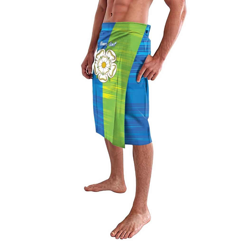 Yorkshire Heritage Personalized Lavalava East Yorkshire White Rose - Wonder Print Shop