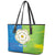 Yorkshire Heritage Personalized Leather Tote Bag East Yorkshire White Rose - Wonder Print Shop