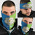 Yorkshire Heritage Personalized Neck Gaiter East Yorkshire White Rose - Wonder Print Shop