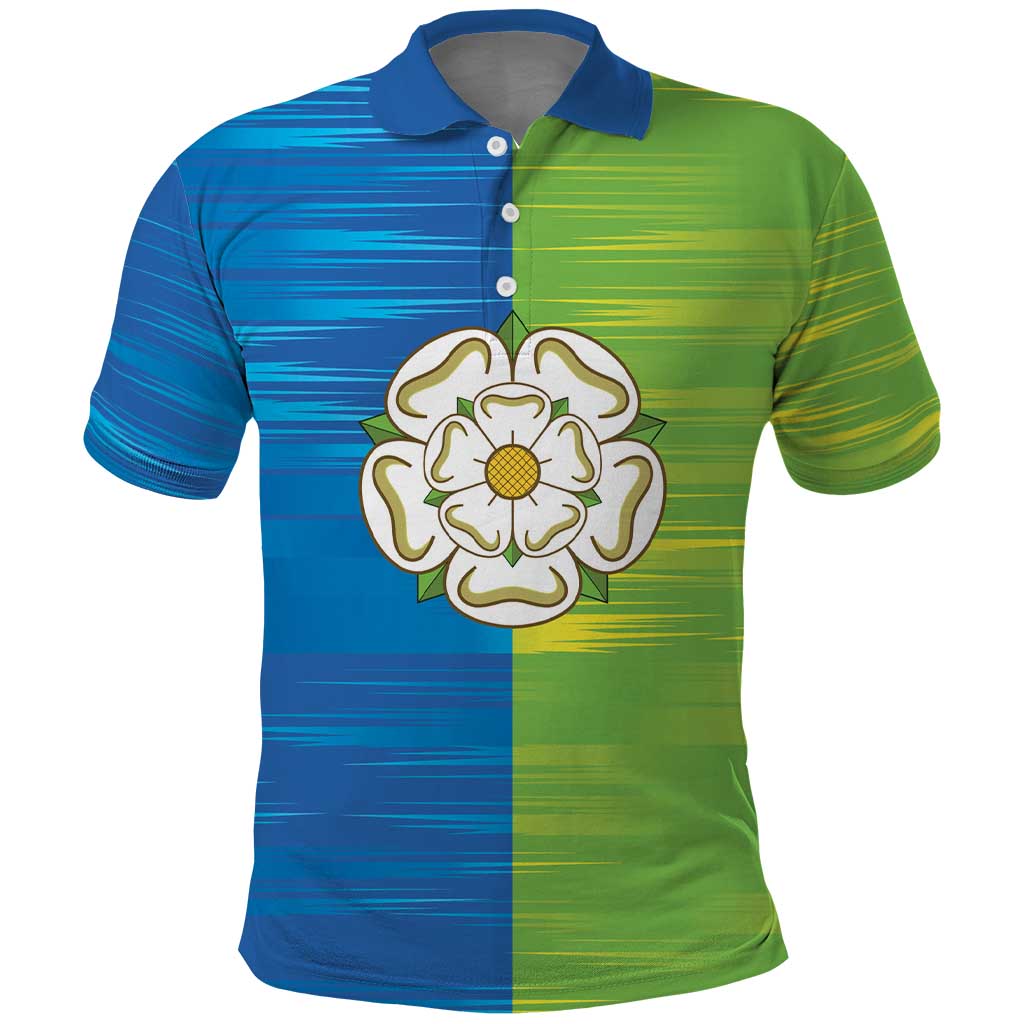 Yorkshire Heritage Personalized Polo Shirt East Yorkshire White Rose - Wonder Print Shop