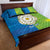 Yorkshire Heritage Personalized Quilt Bed Set East Yorkshire White Rose - Wonder Print Shop