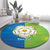 Yorkshire Heritage Personalized Round Carpet East Yorkshire White Rose - Wonder Print Shop
