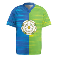 Yorkshire Heritage Personalized Rugby Jersey East Yorkshire White Rose - Wonder Print Shop