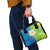 Yorkshire Heritage Personalized Shoulder Handbag East Yorkshire White Rose - Wonder Print Shop