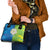 Yorkshire Heritage Personalized Shoulder Handbag East Yorkshire White Rose - Wonder Print Shop
