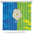 Yorkshire Heritage Personalized Shower Curtain East Yorkshire White Rose - Wonder Print Shop