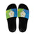 Yorkshire Heritage Personalized Slide Sandals East Yorkshire White Rose - Wonder Print Shop