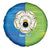 Yorkshire Heritage Personalized Spare Tire Cover East Yorkshire White Rose - Wonder Print Shop