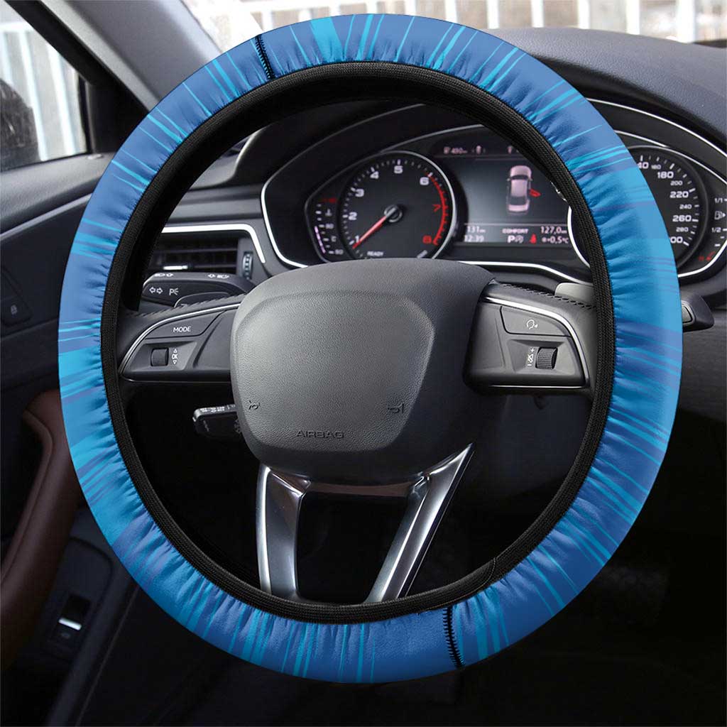 Yorkshire Heritage Steering Wheel Cover East Yorkshire White Rose - Wonder Print Shop