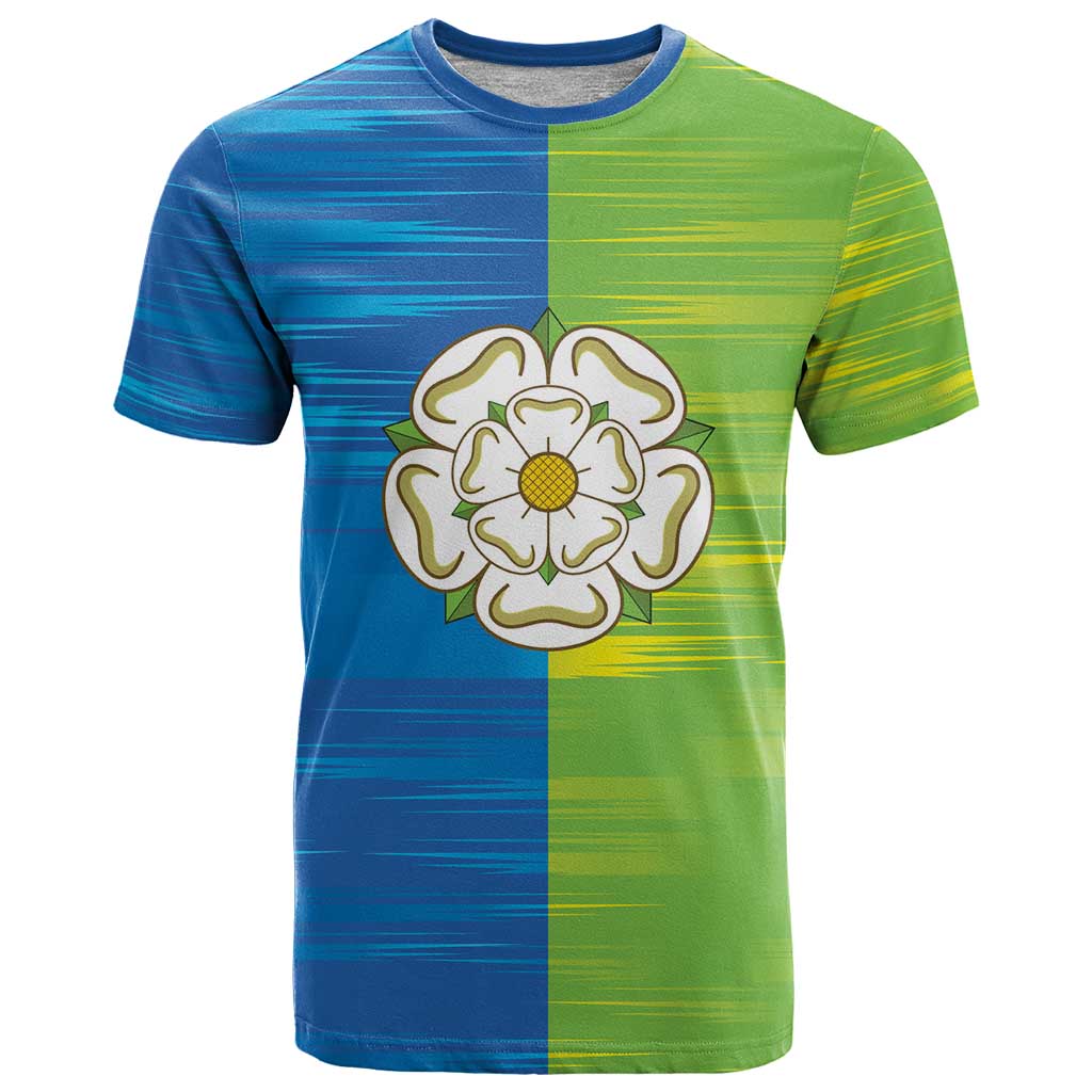 Yorkshire Heritage Personalized T Shirt East Yorkshire White Rose - Wonder Print Shop