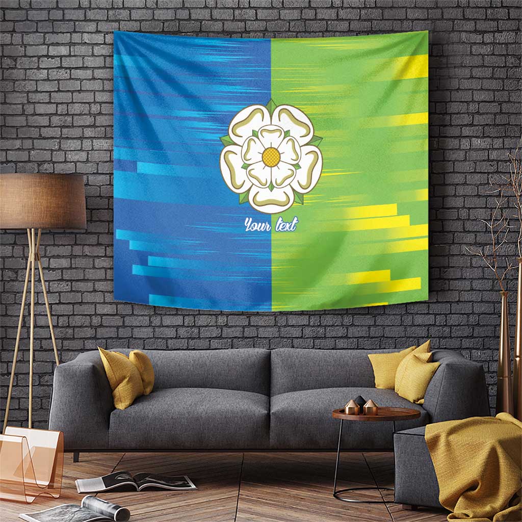 Yorkshire Heritage Personalized Tapestry East Yorkshire White Rose - Wonder Print Shop