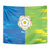 Yorkshire Heritage Personalized Tapestry East Yorkshire White Rose - Wonder Print Shop