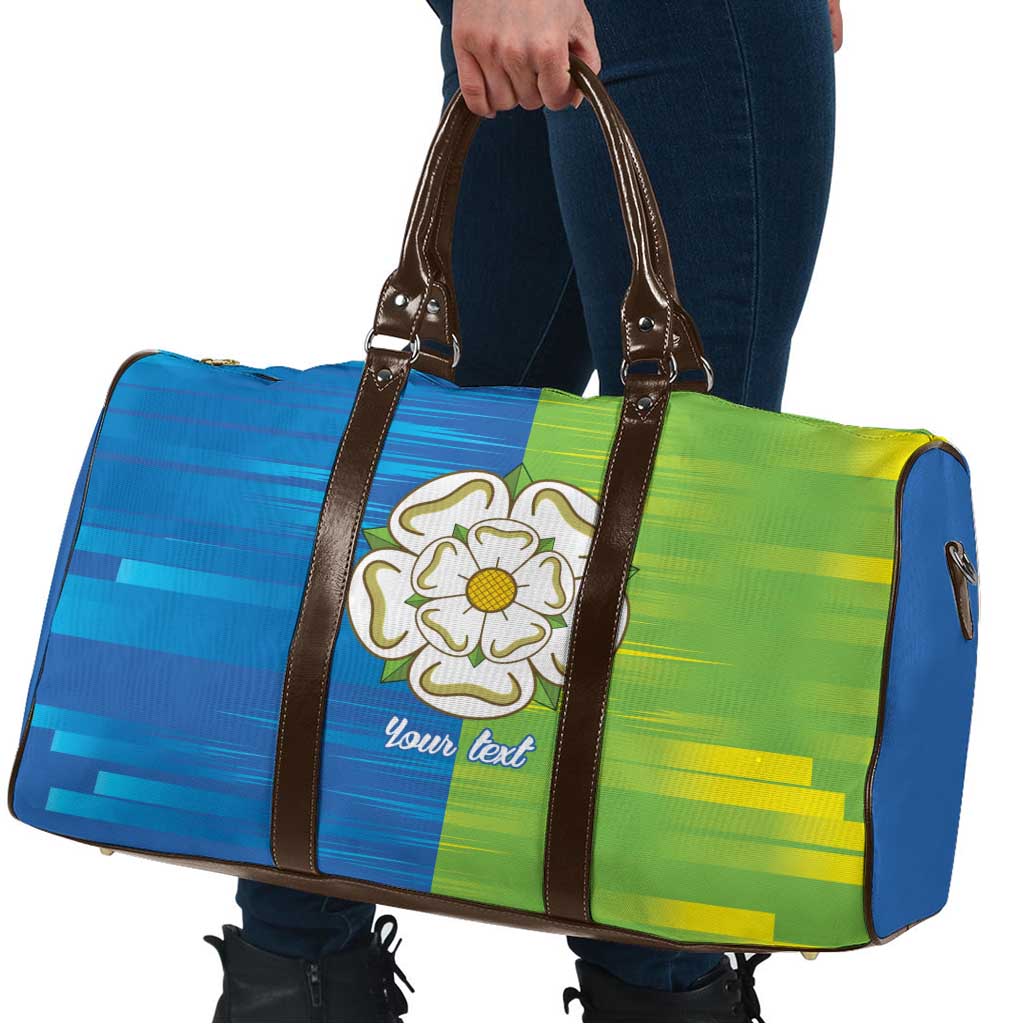 Yorkshire Heritage Personalized Travel Bag East Yorkshire White Rose - Wonder Print Shop
