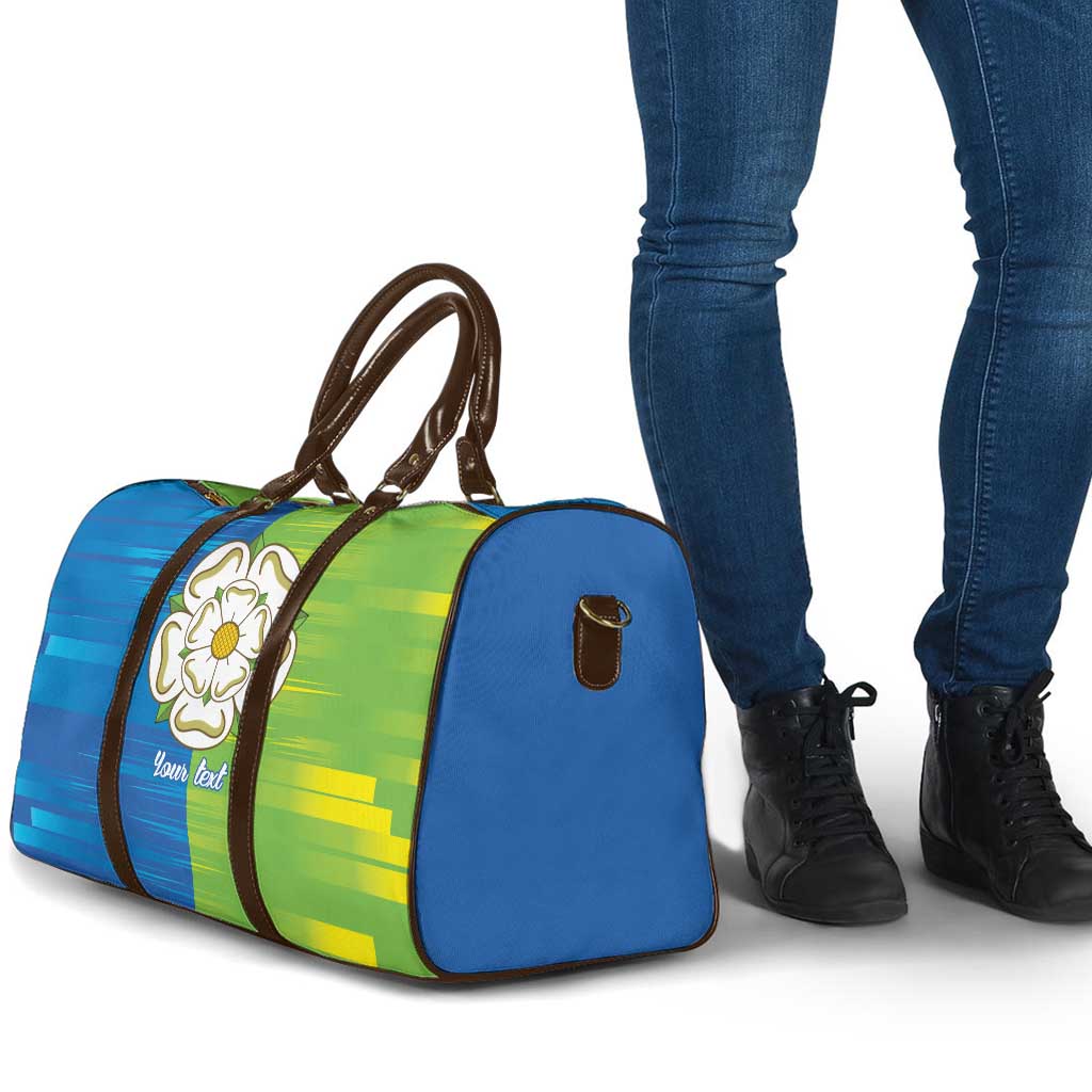 Yorkshire Heritage Personalized Travel Bag East Yorkshire White Rose - Wonder Print Shop