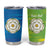Yorkshire Heritage Personalized Tumbler Cup East Yorkshire White Rose - Wonder Print Shop