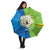 Yorkshire Heritage Personalized Umbrella East Yorkshire White Rose - Wonder Print Shop