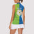 Yorkshire Heritage Personalized Women Sleeveless Polo Shirt East Yorkshire White Rose - Wonder Print Shop