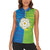 Yorkshire Heritage Personalized Women Sleeveless Polo Shirt East Yorkshire White Rose - Wonder Print Shop