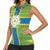 Yorkshire Heritage Personalized Women Sleeveless Polo Shirt North Yorkshire White Rose - Wonder Print Shop