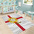 Yorkshire Heritage Personalized Area Rug West Yorkshire White Rose - Wonder Print Shop
