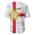 Yorkshire Heritage Personalized Baseball Jersey West Yorkshire White Rose - Wonder Print Shop