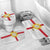 Yorkshire Heritage Personalized Bathroom Set West Yorkshire White Rose - Wonder Print Shop