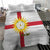 Yorkshire Heritage Personalized Bedding Set West Yorkshire White Rose - Wonder Print Shop